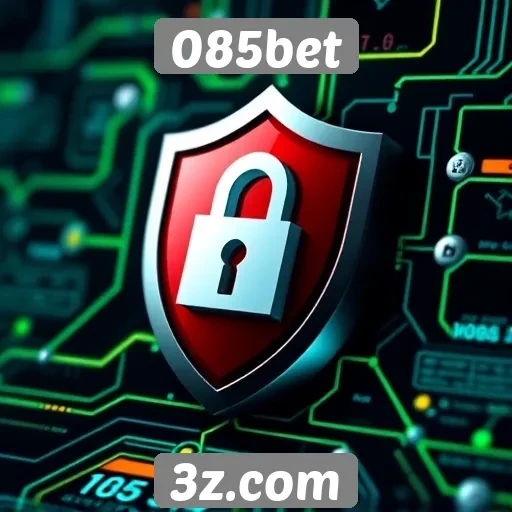 Análise de segurança no site 085bet