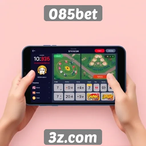 Exploração da interface do usuário no 085bet